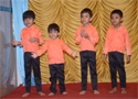 Preschool kids enjoying fun activity